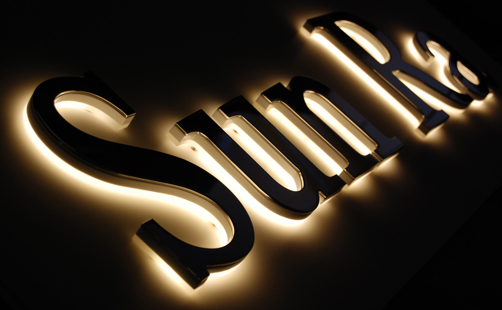 SUNRA LED YACHT SIGN FOR TENDER - Lumenautica