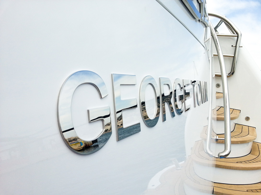 How to extend branding across your yacht Image